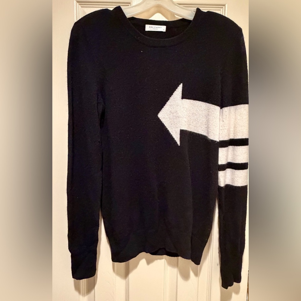 EQUIPMENT FEMME 100% Cashmere Sweater Size Small